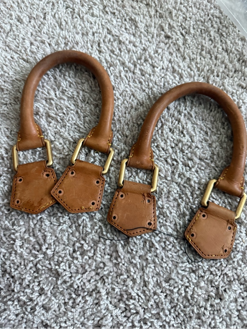 Louis Vuitton multi color Alma or speedy handles A12
